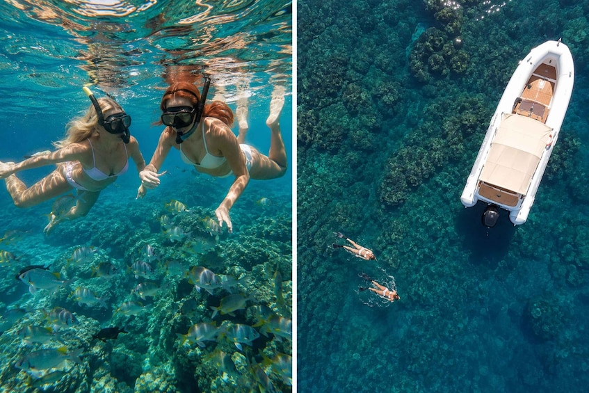 Snorkeling in a Volcanic Bay 1