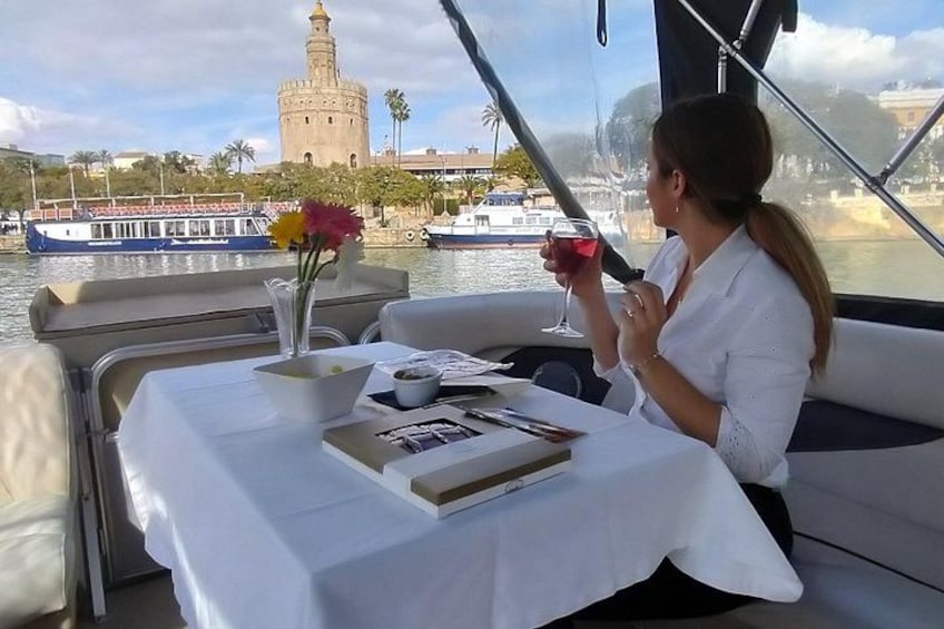 Exclusive Seville Boat Tour with Shared Tapas 3