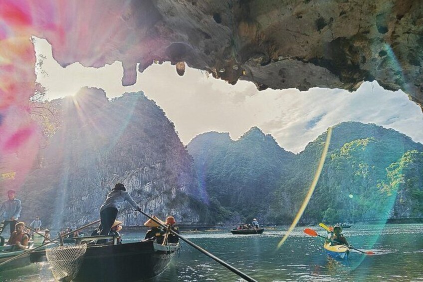PRIVATE TOUR HALONG BAY ONE DAY with Cave, Kayaking, Bamboo Boat 3