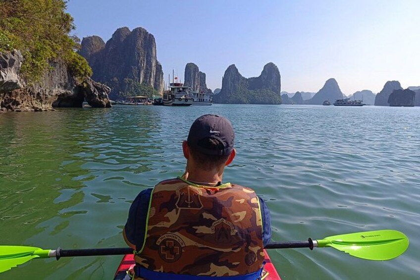 PRIVATE TOUR HALONG BAY ONE DAY with Cave, Kayaking, Bamboo Boat 3