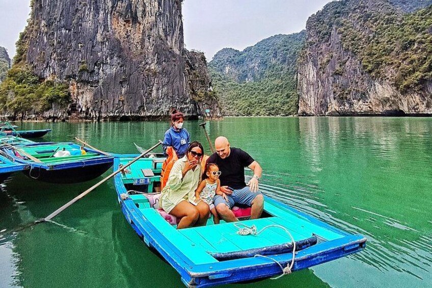 PRIVATE TOUR HALONG BAY ONE DAY with Cave, Kayaking, Bamboo Boat 3