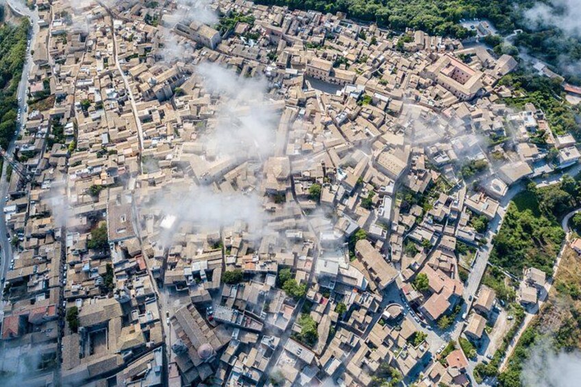 Erice seen from the sky 5