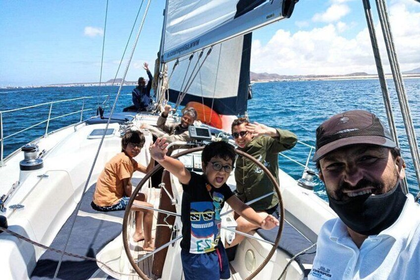 Private Sunset Sailing Tour from Corralejo Fuerteventura 3h 3