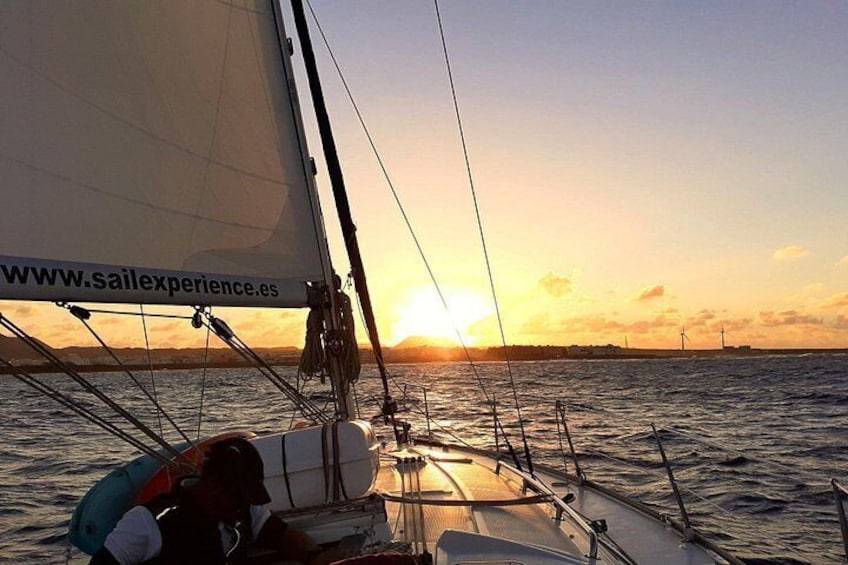 Private Sunset Sailing Tour from Corralejo Fuerteventura 3h 2