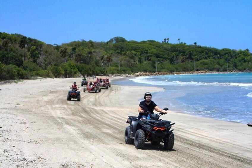 Shore Excursion Cruise ship Waterfalls y ATV Quads