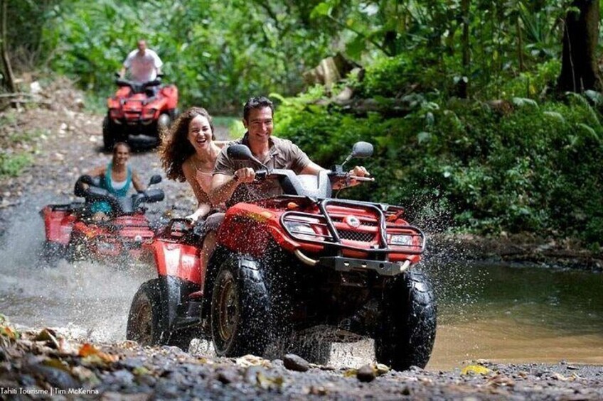 Shore Excursion Cruise ship Waterfalls y ATV Quads