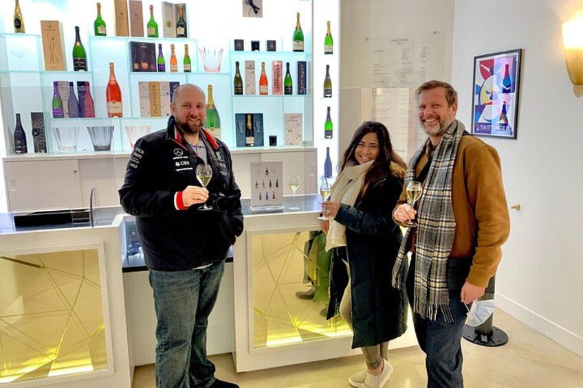 Champagne Private Tour Taittinger 3
