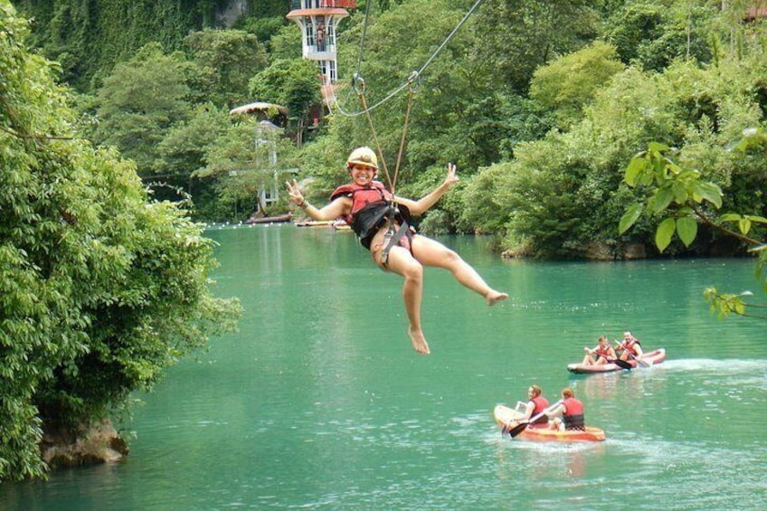 Side Combo Tour Adventure Rafting Quad Zipline Exprience 4