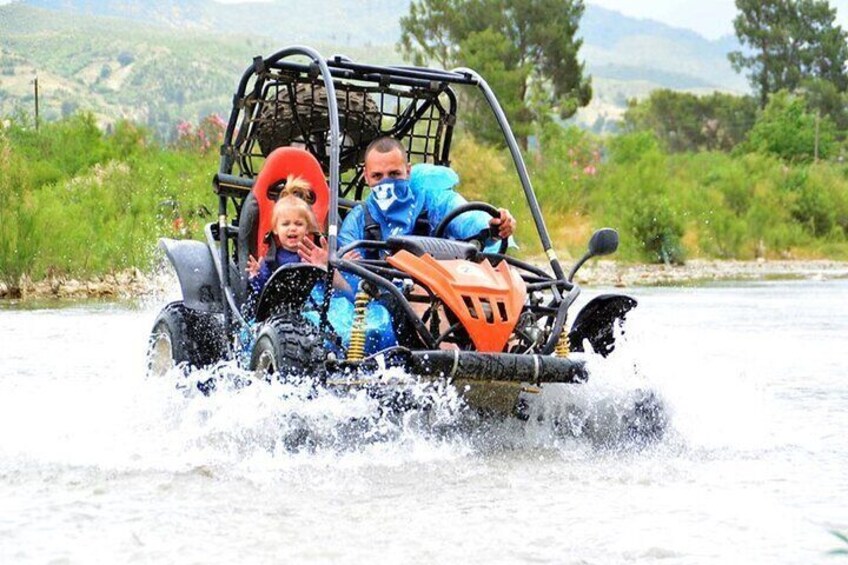 2 in 1 Tour in Antalya Rafting and Buggy Safari Tour with Lunch 