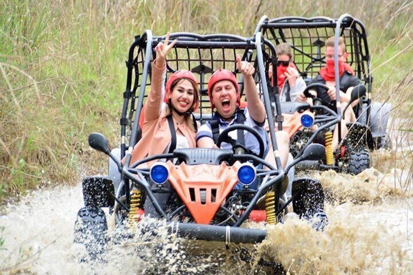 2 in 1 Tour in Antalya Rafting and Buggy Safari Tour with Lunch 