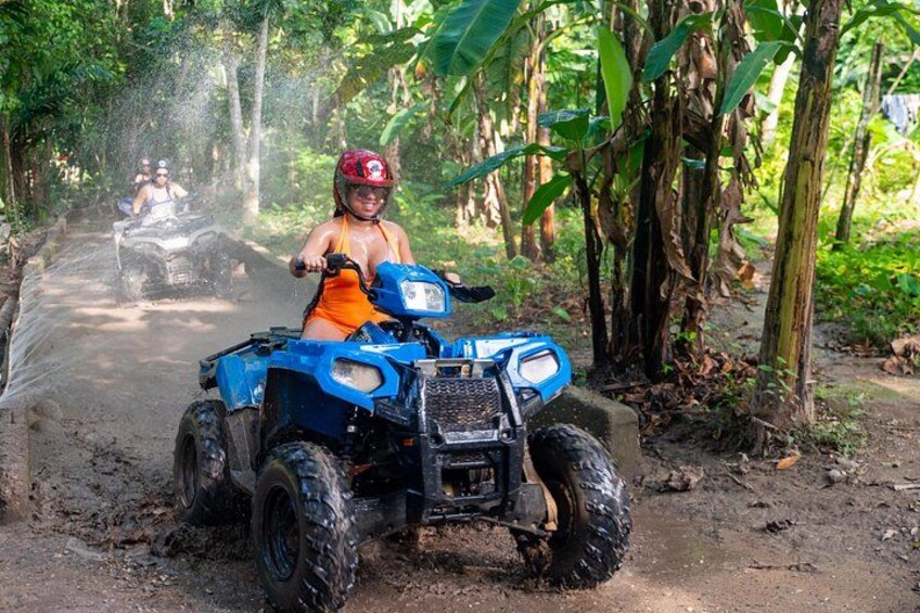 ATV, Bamboo Rafting, Horseback Ride n Swim Guided Tour 4