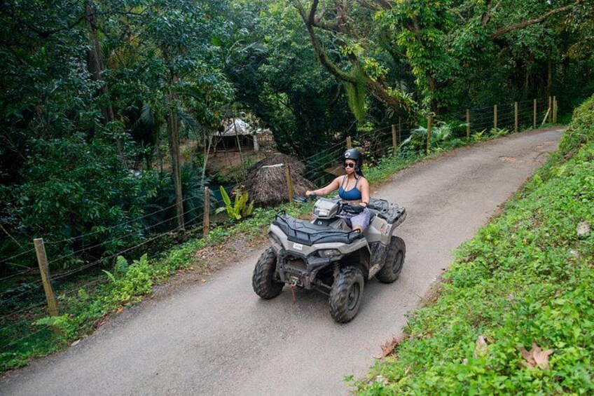 ATV, Bamboo Rafting, Horseback Ride n Swim Guided Tour 2