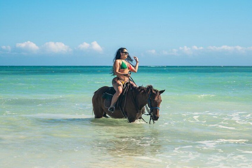 ATV, Bamboo Rafting, Horseback Ride n Swim Guided Tour 3