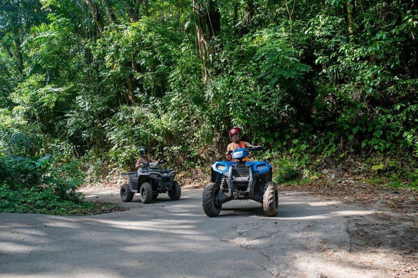 ATV, Bamboo Rafting, Horseback Ride n Swim Guided Tour 2