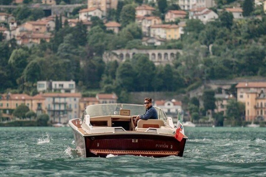 Private Cruise on Lake Como with Luxury Motorboat from 1H to 4H 4