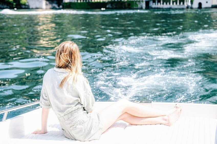 Private Cruise on Lake Como with Luxury Motorboat from 1H to 4H 4