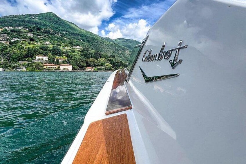 Private Cruise on Lake Como with Luxury Motorboat from 1H to 4H 4