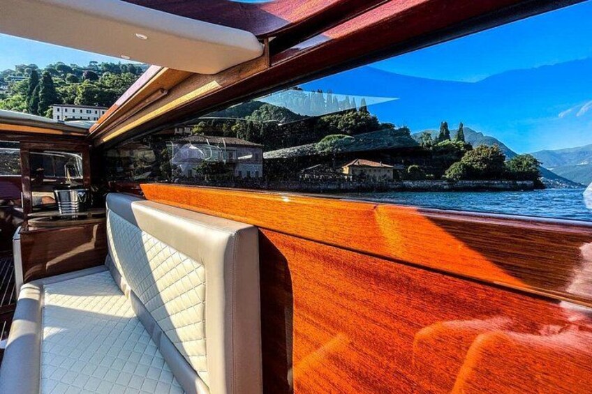 Lake Como Private Boat Tour : The Wooden Venetian Limo Escape 4