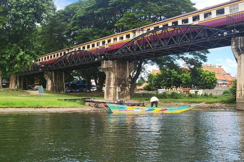 Kanchanaburi Full Day Tour: River Kwai and Erawan Falls 2