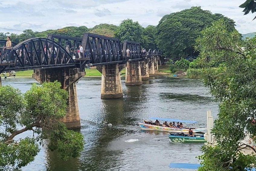 Kanchanaburi Full Day Tour: River Kwai and Erawan Falls 5