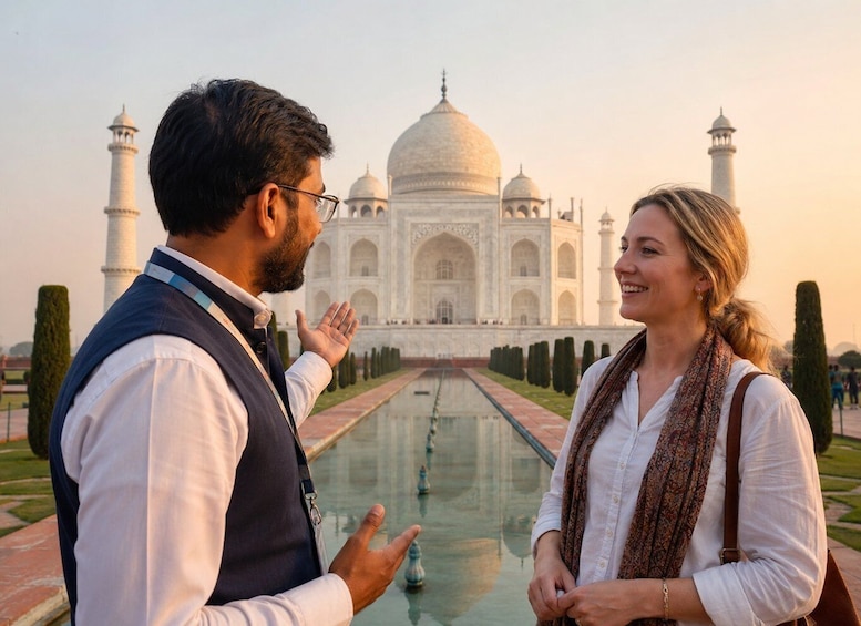Picture 2 for Activity From Delhi: Private Sunrise Taj Mahal & Agra Tour by Car 2
