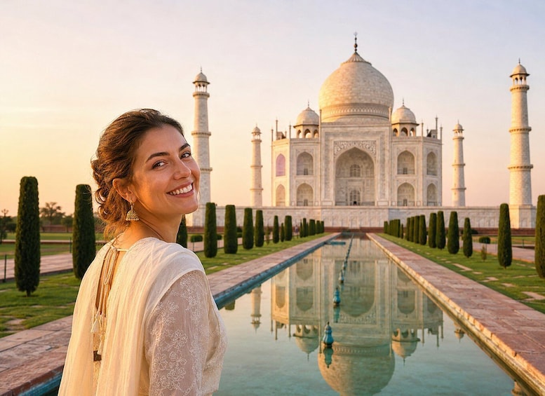 Picture 1 for Activity From Delhi: Private Sunrise Taj Mahal & Agra Tour by Car 3