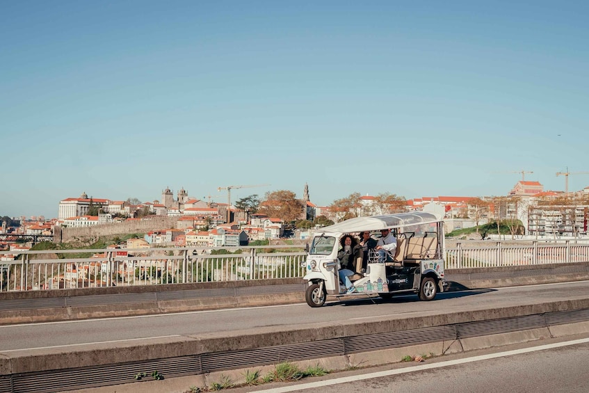 Picture 2 for Activity Porto: Private Sightseeing Tour by Electric Tuk Tuk 3
