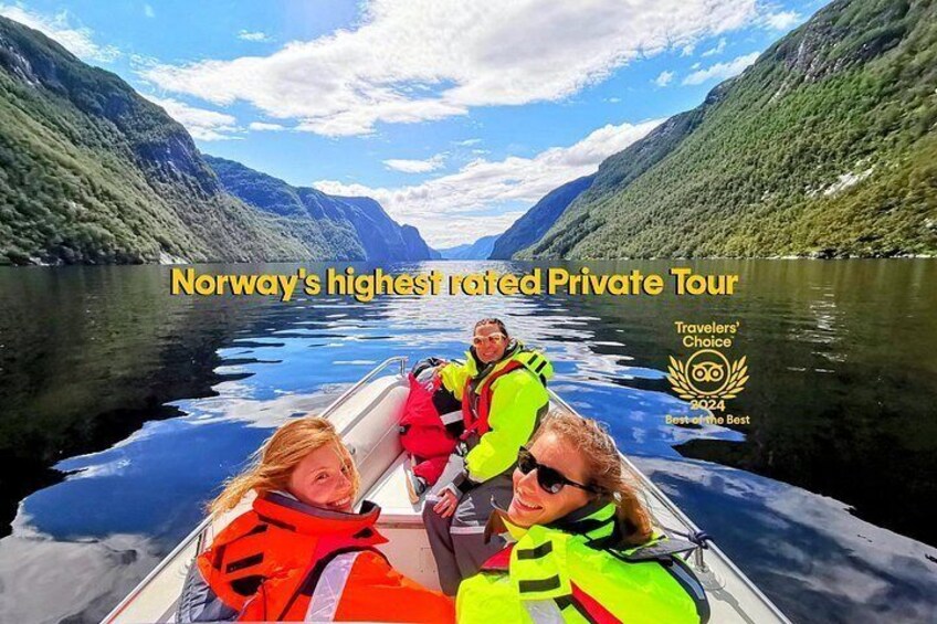 Private Cruise: Mostraumen by Zodiac or Lux Pontoon Boat 4