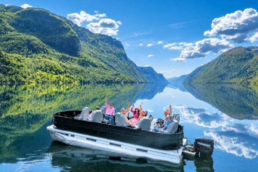 Private Cruise: Mostraumen by Zodiac or Lux Pontoon Boat 2