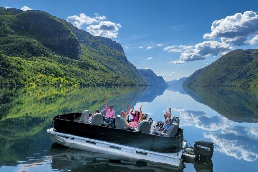Private Cruise: Mostraumen by Zodiac or Lux Pontoon Boat 1