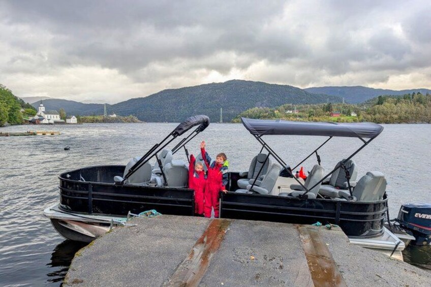 City or Fjordcruise by Zodiac Speedboat or Lux Pontoon Boat 2