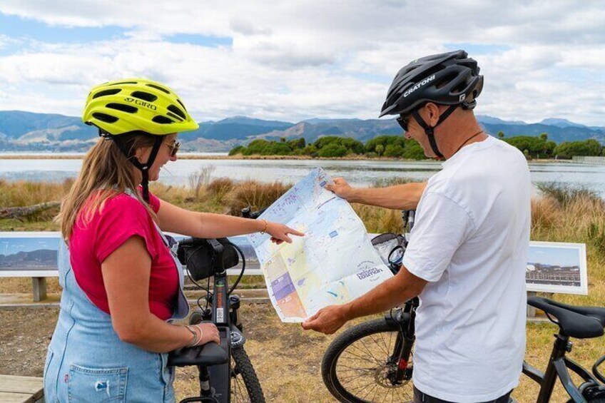 Self-guided E-bike cycle tour with private wine tasting 