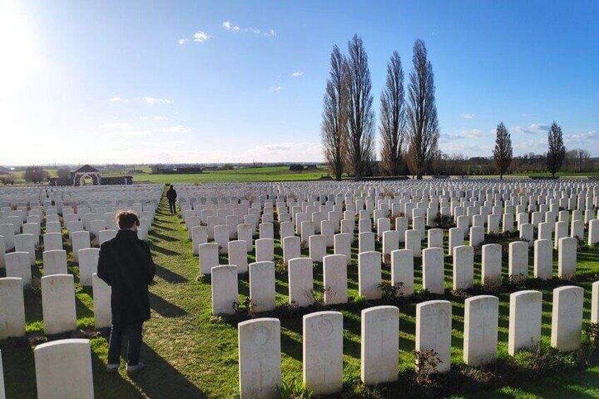 Private Full Day Tour of Historic WWI Sites from Brussels 