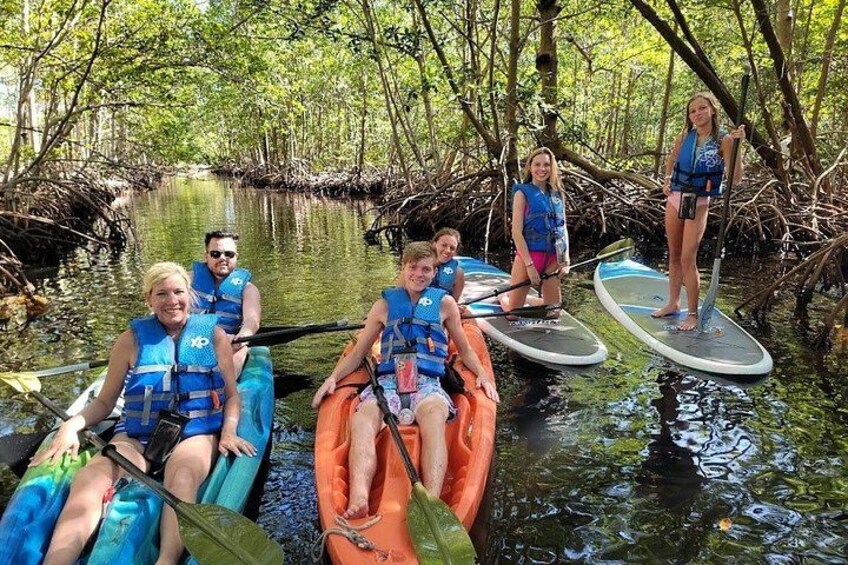 family sup and kayak 3