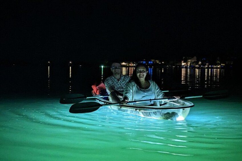 Sarasota - Clear Kayak LED Night Glass Bottom Tour 5