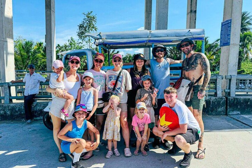 Taking the Tuk-tuk to the deeper village 2