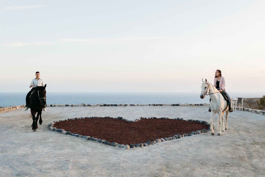 Picture 6 for Activity Santorini: Exclusive Private Horse Riding with picnic 2