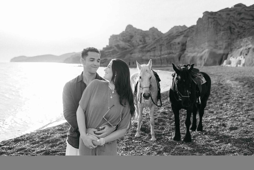 Picture 8 for Activity Santorini: Exclusive Private Horse Riding with picnic 5