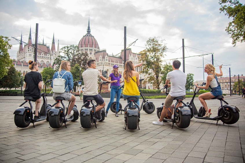 Picture 4 for Activity Budapest: Guided City Sights Tour by E-Scooter 1