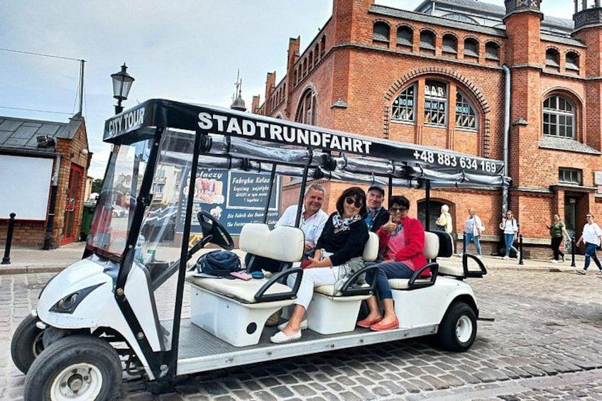 Gdansk: 2H City Sightseeing Tour LIVE GUIDED by Buggy/Golf cart 3
