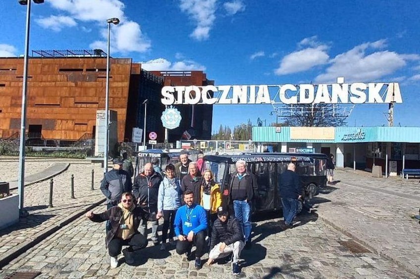 Gdansk: 2H City Sightseeing Tour LIVE GUIDED by Buggy/Golf cart 2