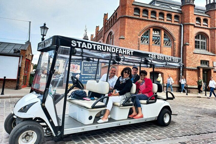 Gdansk: 2H City Sightseeing Tour LIVE GUIDED by Buggy/Golf cart 3