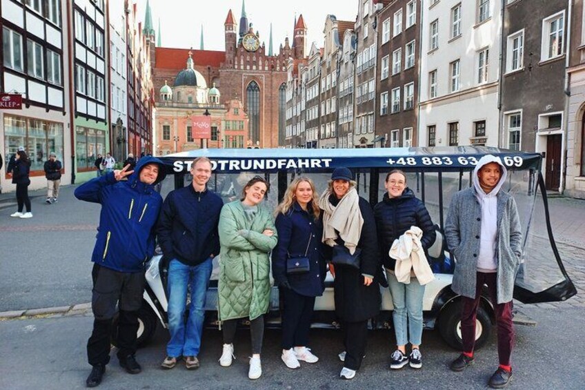 Gdansk: 2H City Sightseeing Tour LIVE GUIDED by Buggy/Golf cart 3