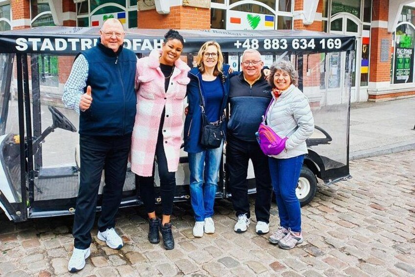 Gdansk: 2H City Sightseeing Tour LIVE GUIDED by Buggy/Golf cart 2