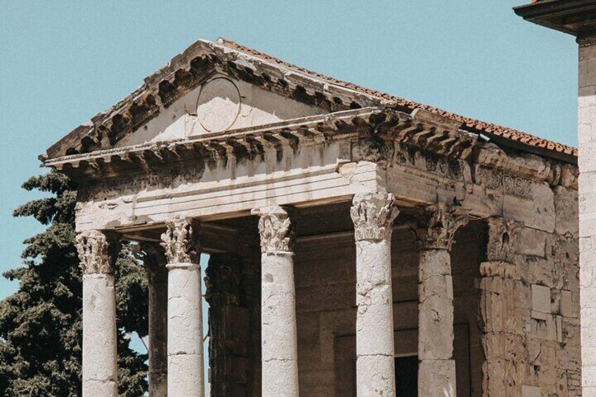 Temple of Augustus in Pula