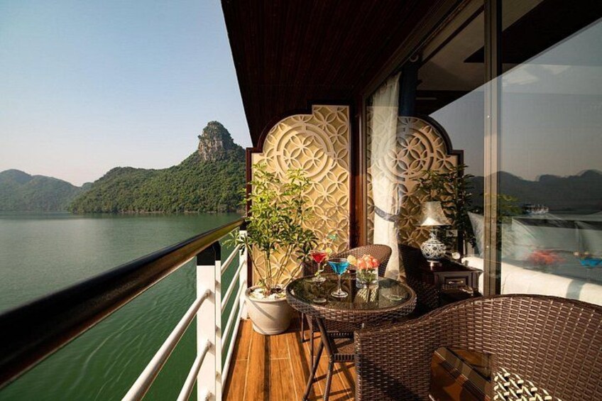 All Inclusive 2 Days 1 Night Halong Luxury Overnight Cruises 2
