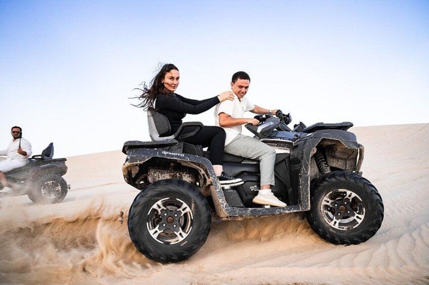 Camel ride & Quad bike Experience in sealine beach Qatar 2