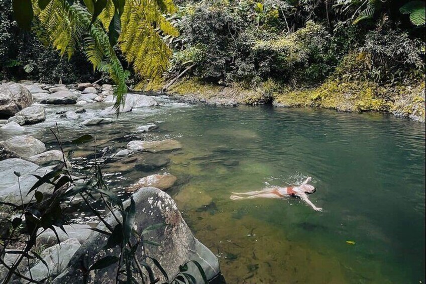 Enjoying the water