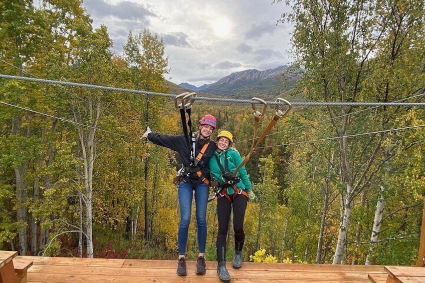 Our guides are course certified and can’t wait to zip with you! 1