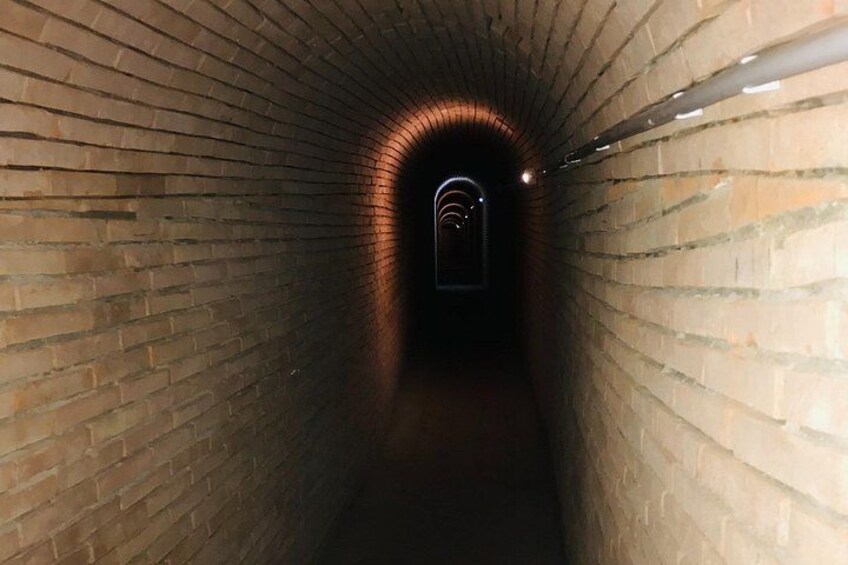 The underground tunnels at Manuc Bei Mansion 2